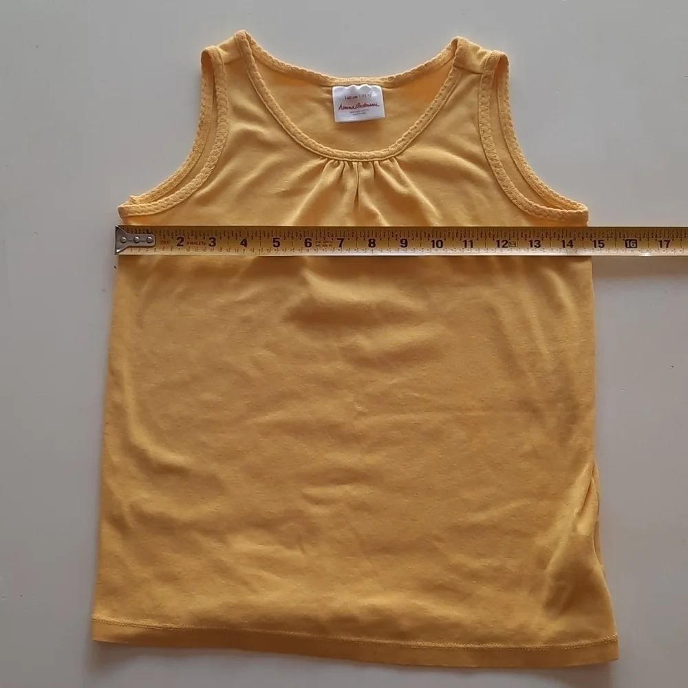 Hanna Andersson 10 (140) yellow tank top